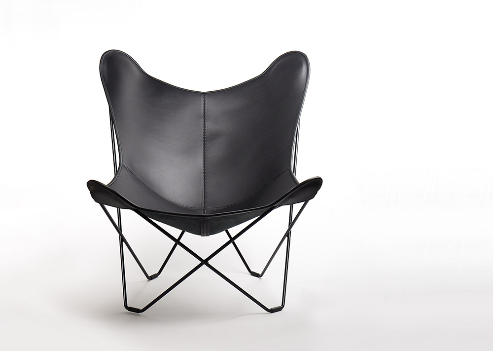 38,610円cuero BKF chair　バタフライチェア　ブラック
