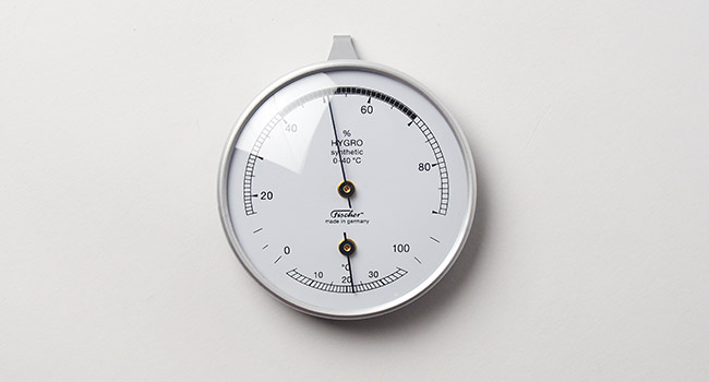 Synthetic Hygrometer With Thermometer シンセティック ハイグロメーター ウィズ サーモメーター / Fischer-barometer