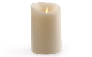 Wax Pillar Flameless Candle ピラーキャンドル (フレームレス・キャンドル Nwe 2021モデル) / LUMINARA