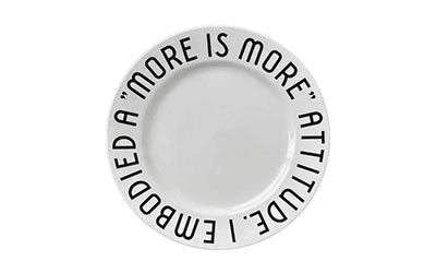 MORE IS MORE Plate モアイズモア プレート / Swimsuit Department