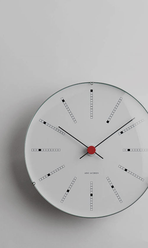 Bankers Clock バンカーズクロック / Arne Jacobsen